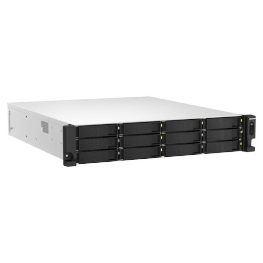 Servidor NAS rack QNAP 2U Xeon E-2334 16GB DDR4 18 bahías 10GbE QuTS hero