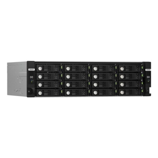 Caja PC QNAP TL-R1620Sdc 3U Rack Negro 16 Bahías SAS/SATA 12Gb/s