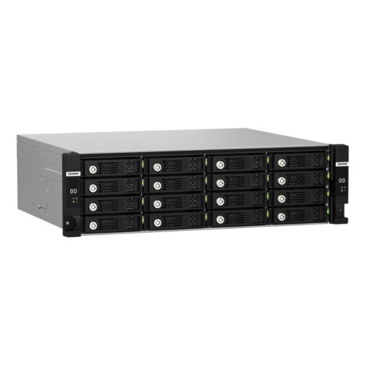 Caja PC QNAP TL-R1620Sdc 3U Rack Negro 16 Bahías SAS/SATA 12Gb/s