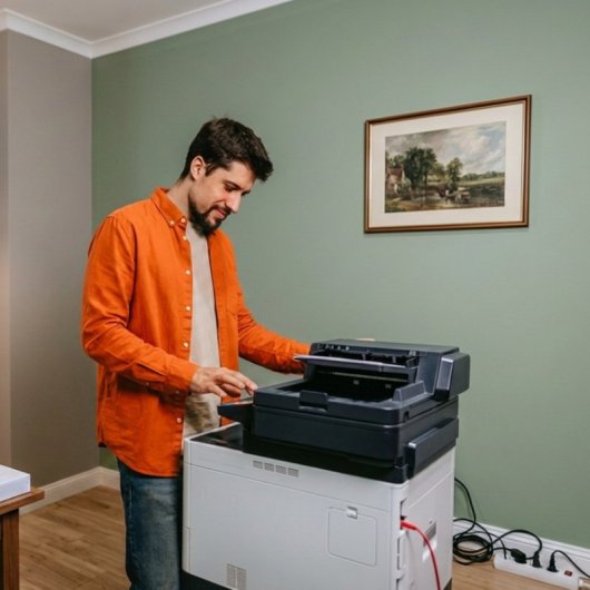 Instalación de impresora a domicilio