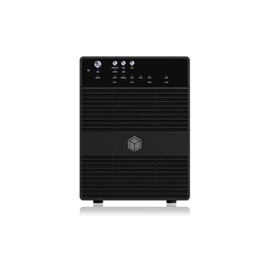 Caja PC ICY BOX IB-3640SU3 3.5" Aluminio Negro USB 3.2 Gen 1 SATA RAID eSATA