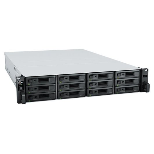 Servidor NAS rack Synology 12 bahías EPYC 7272 32GB DDR4 10GbE ampliable SA6400