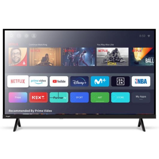 TV Engel LED LE3287SM 32" HD Ready 60Hz Smart TV VIDAA Dolby Audio