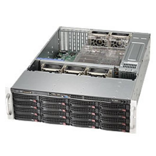 Serveur Supermicro 836BE1C-R1K03B Rack EATX 3U 1000W 16x3.5 Hot-swap