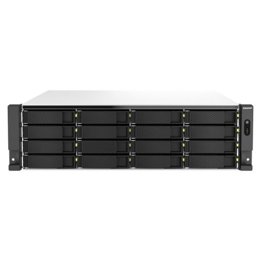 Serveur NAS rack QNAP 22 baies Xeon E-2378 64GB DDR4 10GbE QuTS hero