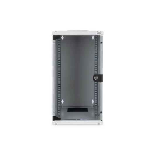 Armadio Rack Digitus 12U 10 pollici Grigio porta vetro acciaio IP20