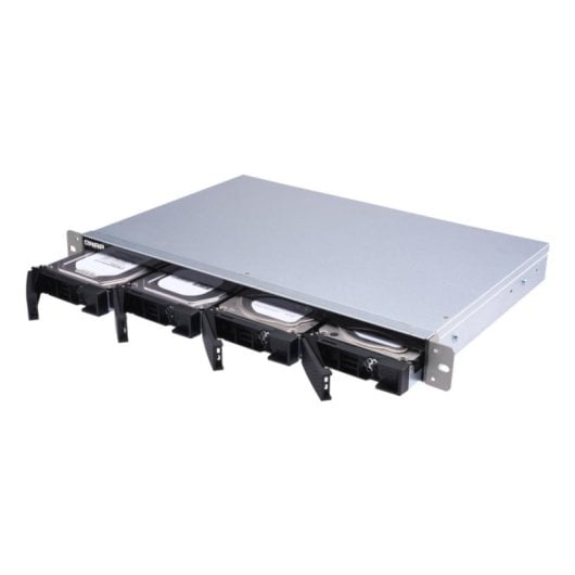 Caja PC QNAP TL-R400S Rack 1U Alluminio Nero e Grigio Hot-swap SATA