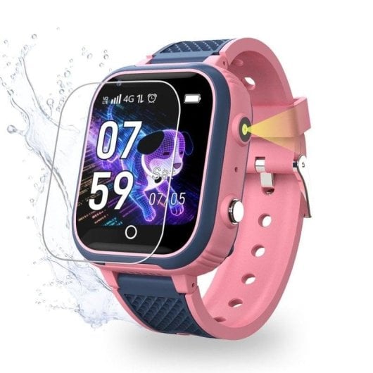 Robin K1 GPS Uhr Kinder Anrufe SIM Aktiviert Rosa Ohne Soziale Netzwerke
