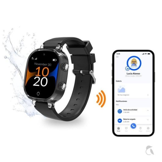 Robin K2 Relógio GPS Crianças Chamadas SIM Preactivada Sem Redes Sociais Azul