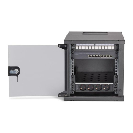 Armoire rack Digitus SOHO Pro 6U 10 pouces kit complet accessoires