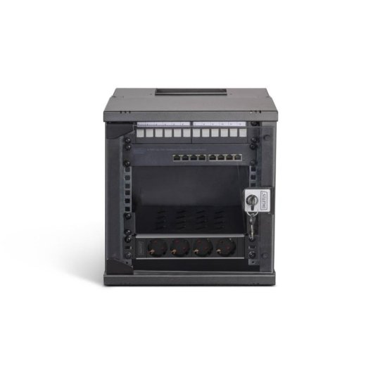 Armoire rack Digitus SOHO Pro 6U 10 pouces kit complet accessoires