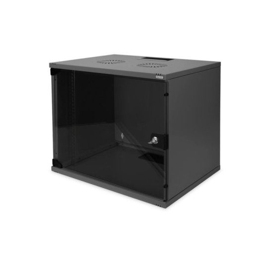 Armadio Rack Digitus SOHO 9U 540x400 mm Porta Vetro Nero