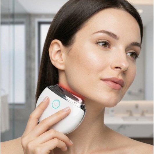 Gesichtsgeraet BODYLIFE Gua Sha elektrisch Vibration Waerme rotes Licht
