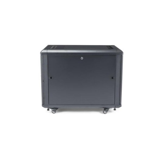 Armario Rack StarTech.com 12U 19" 4 Columnas con Cerradura y Ruedas