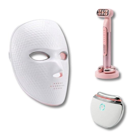 Gesichtspflege-Set BODYLIFE LED RF EMS Gua Sha Anti-Aging Professionell