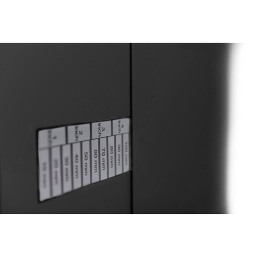 Supporto a parete Digitus 4U profondità regolabile Nero 15 kg gestione cavi