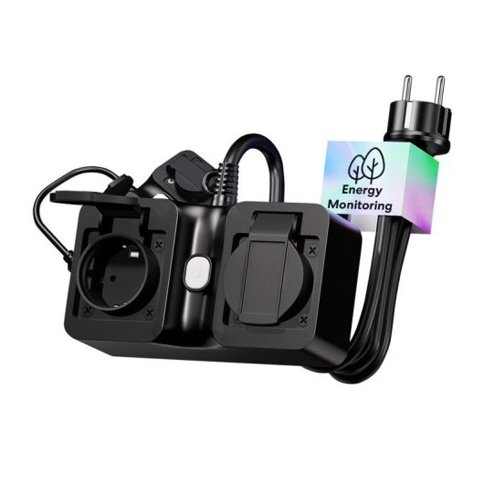 Multiprise Meross MOP320MA-EU 2 prises intelligente extérieure IP44 Matter