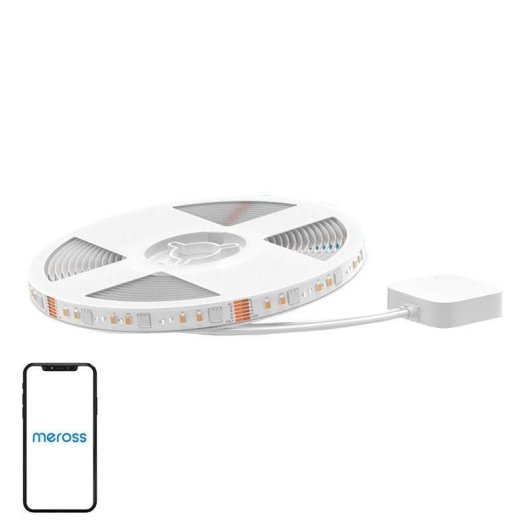 Tira LED intelligente Wi-Fi RGBWW 5m Meross MSL320 HomeKit
