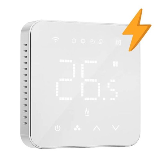 Termostato inteligente Meross MTS200HK(EU) Cableado para calefacción