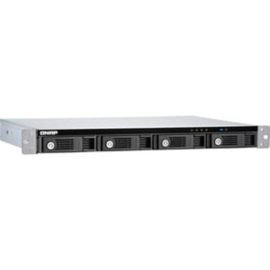 Caja PC QNAP TR-004U Rack 1U Acciaio Nero Grigio USB-C 4 Bay
