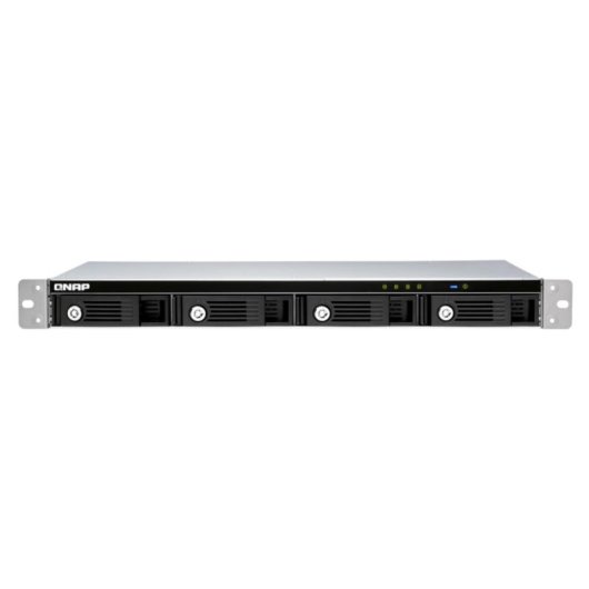 Caja PC QNAP TR-004U Rack 1U Acciaio Nero Grigio USB-C 4 Bay