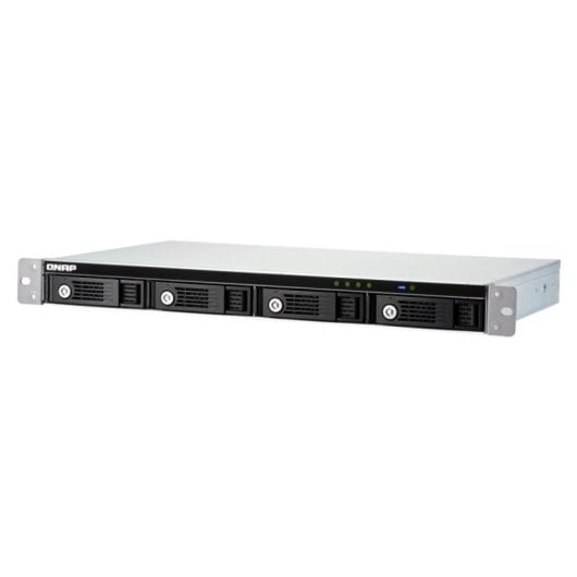 Caja PC QNAP TR-004U Rack 1U Acciaio Nero Grigio USB-C 4 Bay
