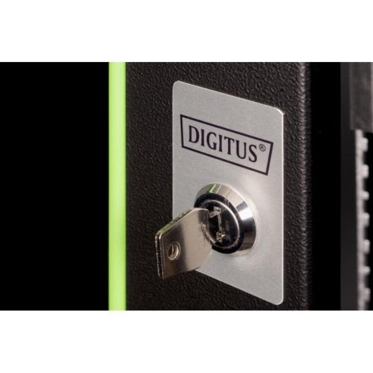 Armadio Rack Digitus Unique 16U 600x450 mm Nero Porta Vetro