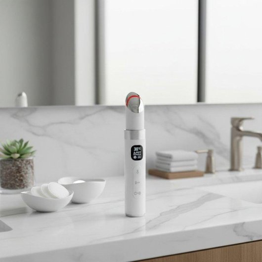 Gesichtsgeraet BODYLIFE EMS LED Waerme Vibration Augenpartie