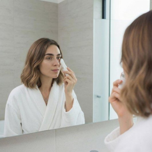 Gesichtsgeraet BODYLIFE EMS LED Waerme Vibration Augenpartie