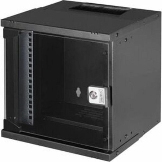 Armadio Rack Digitus SOHO Pro 6U 10 pollici Nero porta vetro