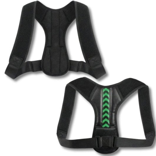 Corretor de postura BODYLIFE dorsal ergonómico ajustável respirável