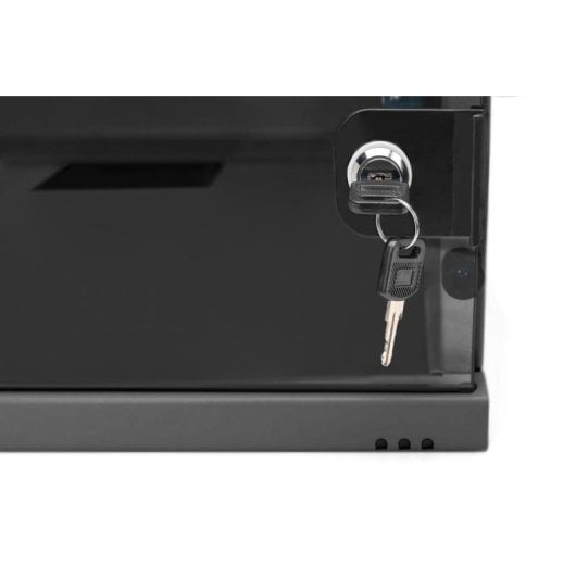 Armadio Rack Digitus SOHO 4U 540x400 mm Nero porta vetro