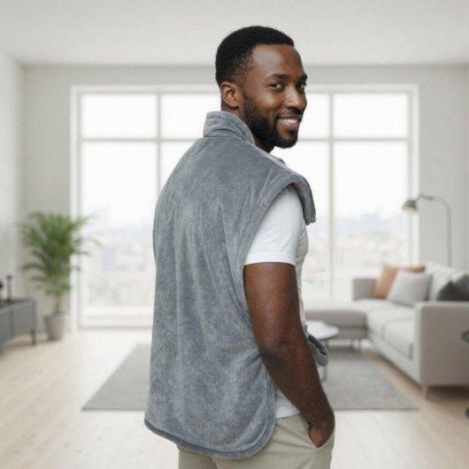 Chalé elétrico BODYLIFE 10 níveis de calor para pescoço, ombros e costas