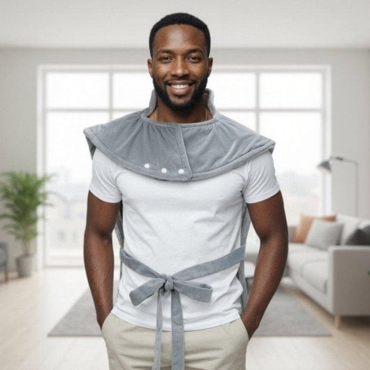 Chalé elétrico BODYLIFE 10 níveis de calor para pescoço, ombros e costas