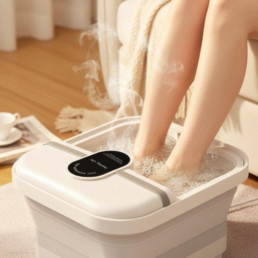 Baño de Pies BODYLIFE con Masaje Shiatsu y 6 Rodillos