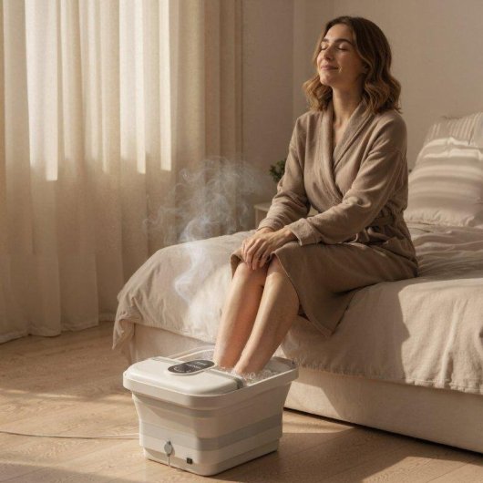 Baño de Pies BODYLIFE con Masaje Shiatsu y 6 Rodillos