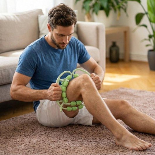 Rodillo de masaje BODYLIFE 360° doble columna drenaje anticelulítico