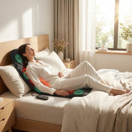 Asiento de Masaje BODYLIFE Calefactable con 5 Motores Vibratorios