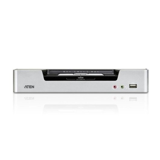 KVM Switch Aten CS1642A DVI USB 2 Ports Dual Display Rack