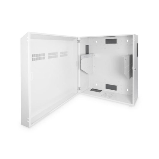 Armadio a muro Digitus Slim 6U 800x640x309 mm acciaio IP20 ventilazione attiva