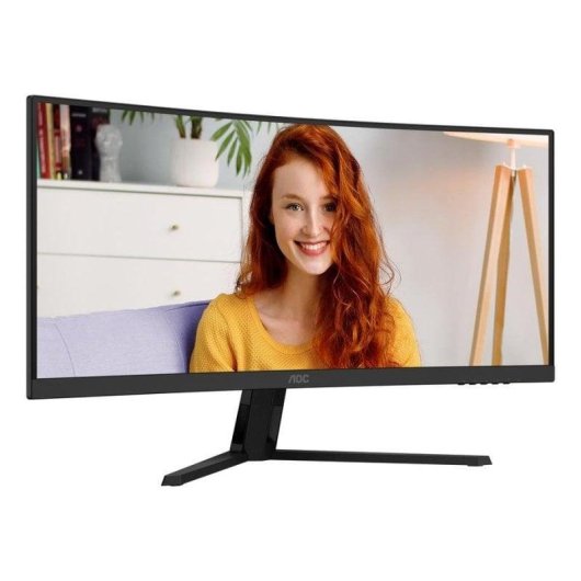 Monitor AOC CU34B3E 34" UltraWide Quad HD 120Hz VA Curvo HDR10 Altifalantes