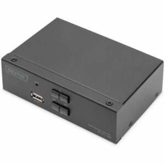 KVM Switch Digitus DS-12851 2x1 DP 4K 60Hz USB Audio