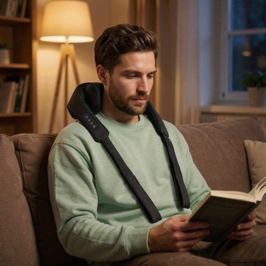 Masajeador Shiatsu BODYLIFE De Cuello Y Hombros Con Calor, 3 Intensidades