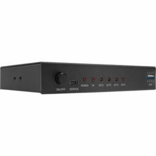 HDMI Splitter Lindy 38159 4K 4 Ausgänge Ultra HD Schwarz