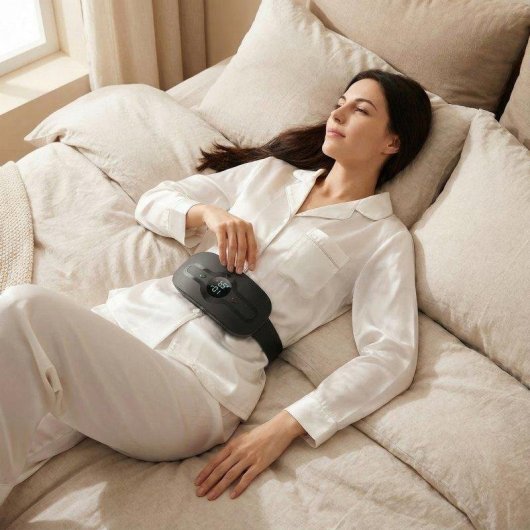 Cinturón Menstrual Calefactable BODYLIFE Grafeno 6 Niveles Calor Masajes