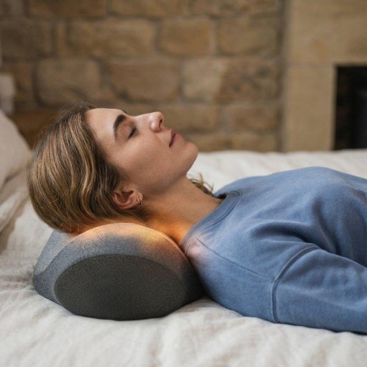Almohada Cervical BODYLIFE con Calor y Vibración – Espuma de Memoria