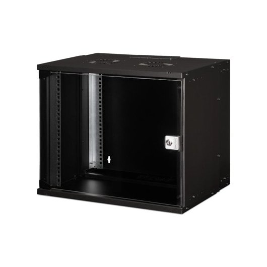 Armadio Rack Digitus SOHO Pro 9U 540x400 mm Nero Serratura