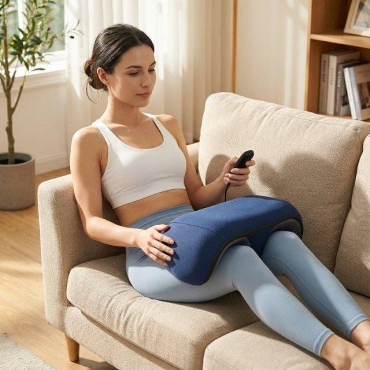 Conjunto de Masaje BODYLIFE Premium Shiatsu Calefactable con Almohada Cervical