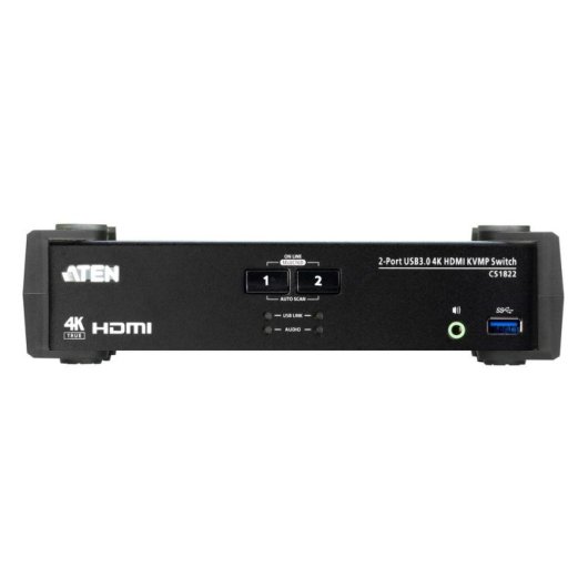 KVM Switch Aten CS1822 HDMI 4K USB 3.0 2 Ports