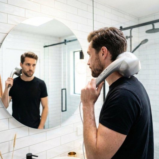 Pistolet de Massage BODYLIFE 4 Têtes Double Intensité Profondeur